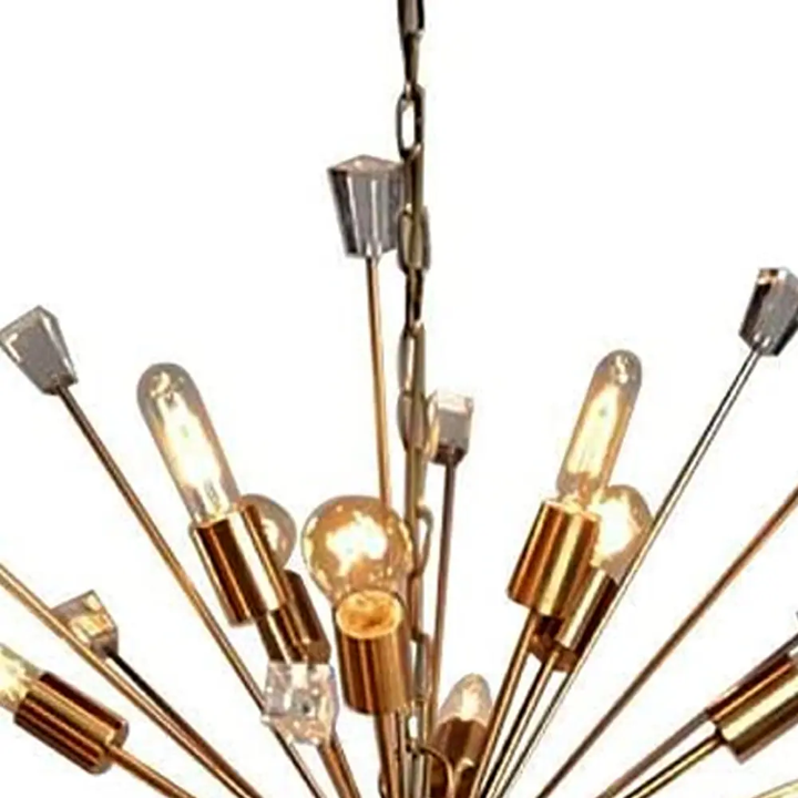 24 Light Chandelier in Gold finish - Image 3