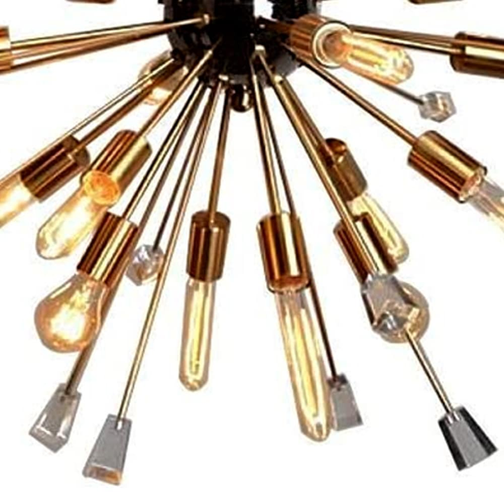 24 Light Chandelier in Gold finish - Image 4